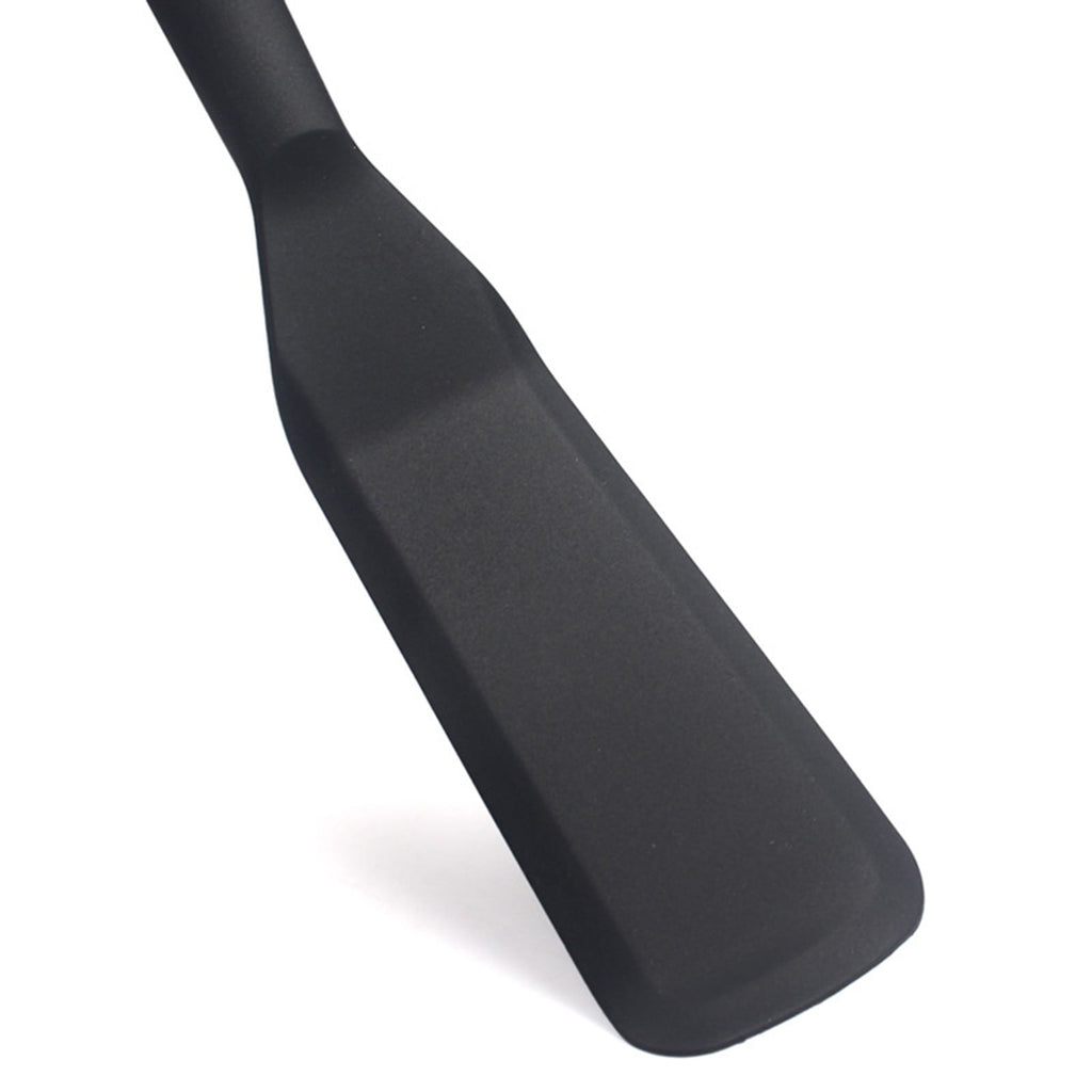 JWDX Spatula, Cooking Utensils Clearance, 2 Piece Silicone Shovel Set Cookie Shovel Fried Egg Spatula Steak Shovel Flat Bottoming Pot Small Spatula Kitchen Tools Red Z1-Black