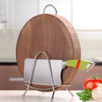 Eewia Rack Clearance! Stainless Steel Cutting Board Rack Household