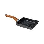 Japanese Non-Stick Aluminium Omelette Pan – Black