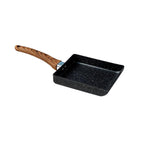 Japanese Non-Stick Aluminium Omelette Pan – Black