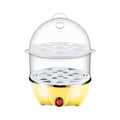 JWDX Egg Steamer Clearance! Eggs Cooker Double Breakfast Machine Stainless Steel Multi Function Steamer, Cooking Molds Promotion Include 1*Egg Steamer Yellow