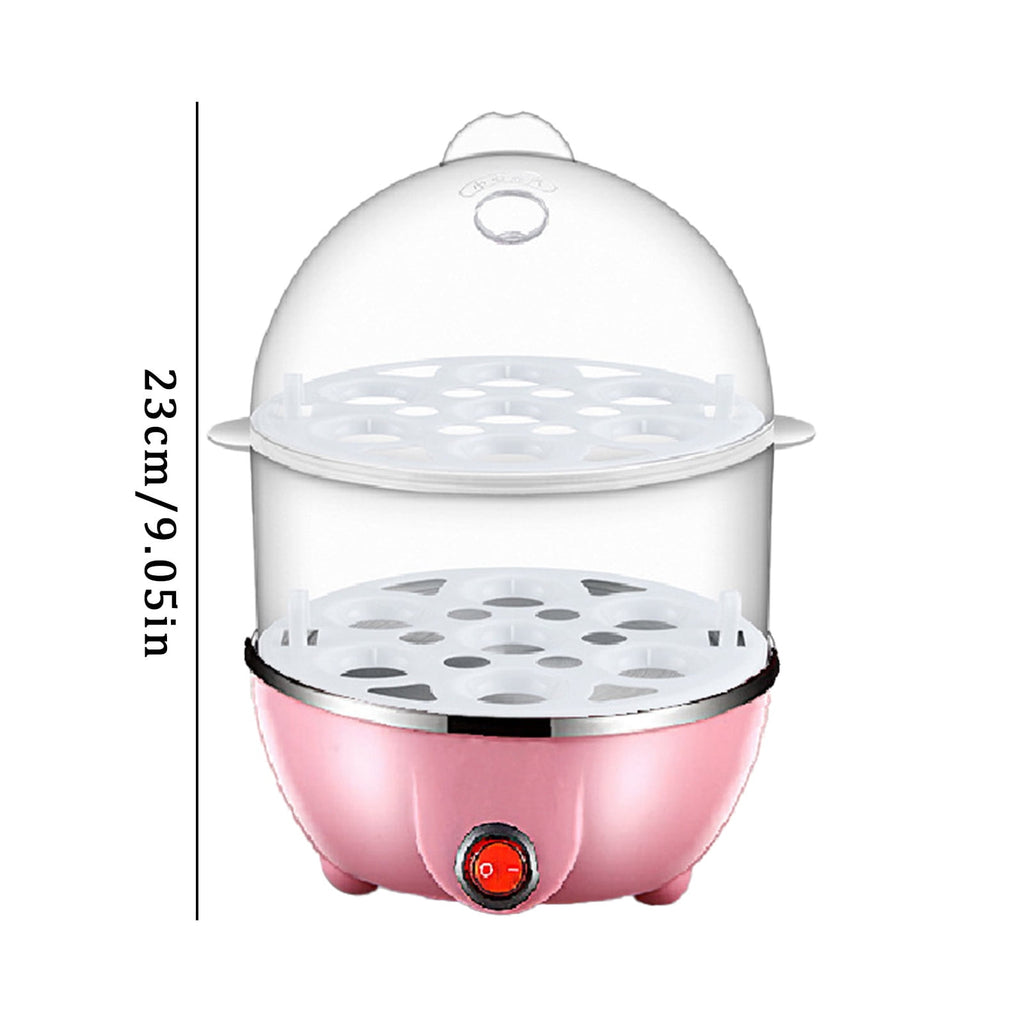 JWDX Egg Steamer Clearance! Eggs Cooker Double Breakfast Machine Stainless Steel Multi Function Steamer, Cooking Molds Promotion Include 1*Egg Steamer Yellow