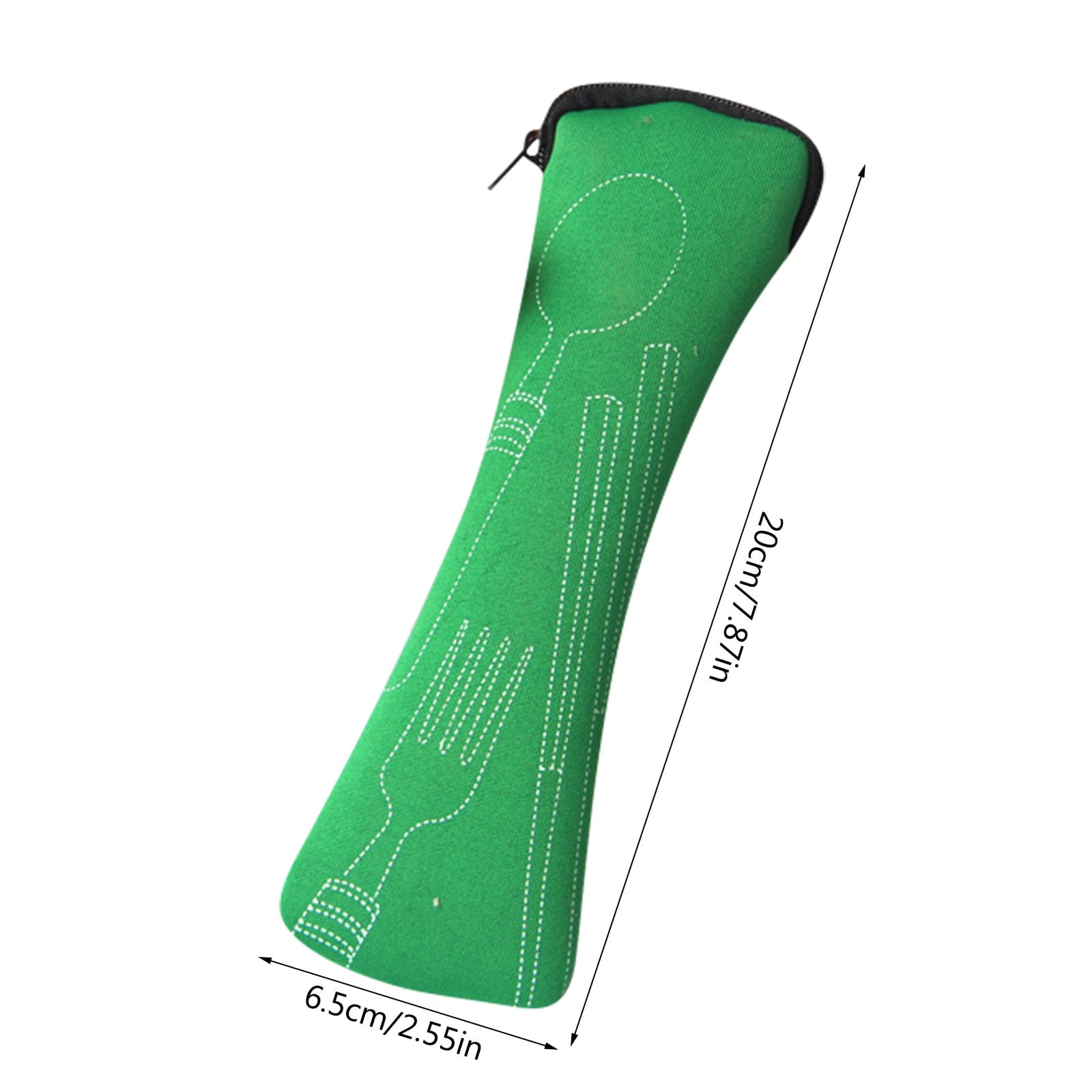 JWDX Tableware Clearance! Portable Cutlery Set 3Pcs Stainless Steel Knife Fork Spoon Family Travel Camping Cutlery Green
