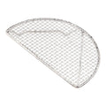 JWDX Peeler Clearance! Outdoor Home Cooking Stainless Steel Barbecue Rectangular Semicircular Multi Shape Multi Size Storage Barbecue Net, Kitchen Peeler Promotion Include Barbecue Grill AS shown