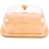 SWETRACE Bamboo Cake Serving Set Food Cover With Elegant Design For Set 10.2X10.2X5.1In - Flavour Fushion Cooking Shop