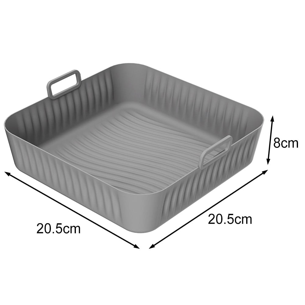 Easily Washable Silicone Liner Designed Specifically for Cosori Air Fryers gray