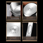 Compact Stainless Steel Sauce Pan Mini Egg Skillet for Easy Cooking and Pouring Suitable for Gas and Induction Stoves S