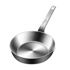Compact Stainless Steel Sauce Pan Mini Egg Skillet for Easy Cooking
