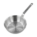 Compact Stainless Steel Sauce Pan Mini Egg Skillet for Easy Cooking