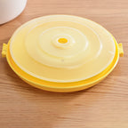 Microwave Rice Cooker, Microwavable Food Container, Yellow