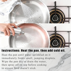 Titanium Pan,100% Non-toxic Titanium Pan,Non Stick Chemical-Free,Extreme