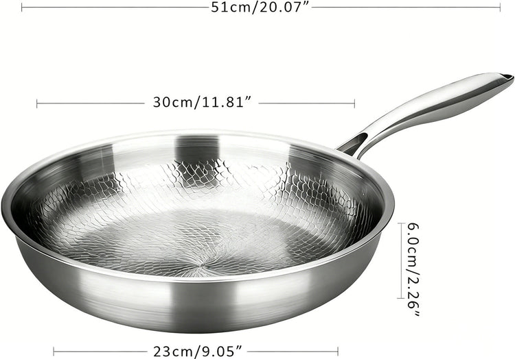 Titanium Pan,100% Non-toxic Titanium Pan,Non Stick Chemical-Free,Extreme - Flavour Fushion Cooking Shop