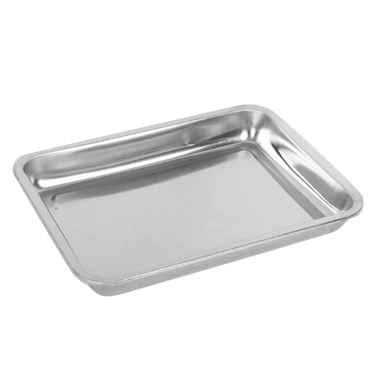 Stainless Steel Roasting, Pan Non-Stick Big Roaster Pan for Grilling or Drip Pan Silver - Flavour Fushion Cooking Shop
