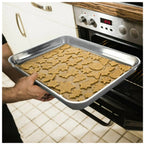 Stainless Steel Roasting, Pan Non-Stick Big Roaster Pan for Grilling or Drip Pan.Silver