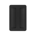 CCMAOLU Silicone Toaster Cover 2 Slice Wide Slot,Reusable Heat Resistance Bread Machine Topper Cover,Dirt Proof Sandwich Accessories That Fit Most Toasters,Simple Design Easy to Clean & Wipe Black