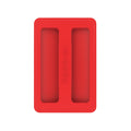 CCMAOLU Silicone Toaster Cover 2 Slice Wide Slot,Reusable Heat Resistance Bread Machine Topper Cover,Dirt Proof Sandwich Accessories That Fit Most Toasters,Simple Design Easy to Clean & Wipe Red