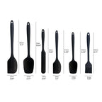 Baking - Silicone Spatulas - Set of 6 Silicone Spatulas, Heat Resistant