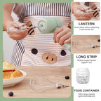 Blender Whisk - 2 in 1 Cordless Electric Blender, Portable Multifunctional Food Processor