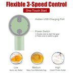 Blender Whisk - 2 in 1 Cordless Electric Blender, Portable Multifunctional Food Processor