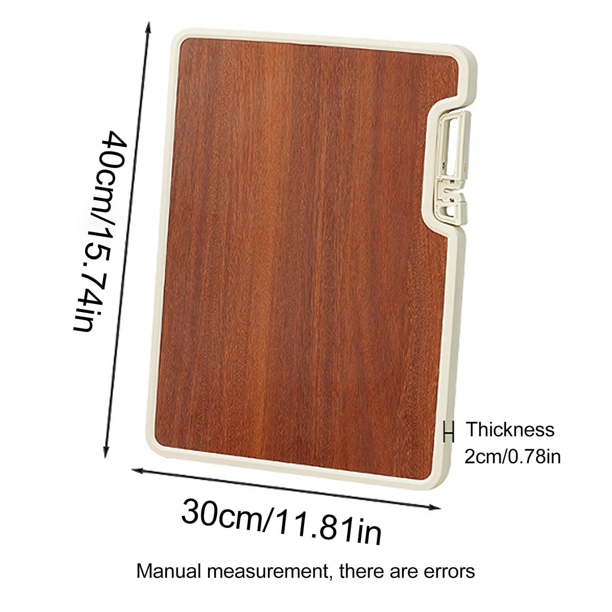 Double-sided cutting board - Serving board - Drinks board Brown - 1 - Flavour Fushion Cooking Shop