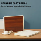 Double-sided cutting board - Serving board - Drinks board Brown - 1