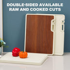 Double-sided cutting board - Serving board - Drinks board Brown - 1
