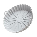 Baking - Baking supplies - Airfryer baking - Baking tray - Kitchen utensils - Baking pan - Cake moulds - Silicone baking moulds - Silicone baking mat - Silicone mould - Silicone kitchen utensils - Gray - Round baking tray - 1 piece