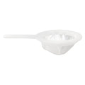 Sieve - Fine sieve - Soy milk sieve - Juicer sieve - Filter - With handle - Kitchen - Ladle - filtering coffee, juice, oil, soy milk - white - 3 pieces