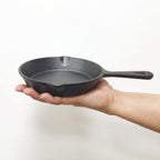 Cast Iron Frying Pan - Mini Skillet - Ø 16 cm - Egg Pan - Tapas Pan 1 Piece