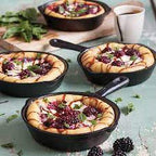 Cast Iron Frying Pan - Mini Skillet - Ø 16 cm - Egg Pan - Tapas Pan 1 Piece