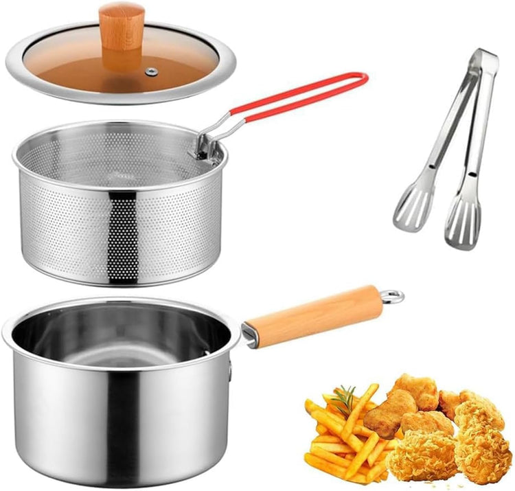 Deep fryer - Deep fryer - Saucepan - Cooking pot - Frying basket - Doughnut pan Electric - Flavour Fushion Cooking Shop