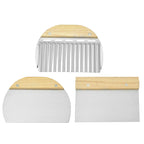 Dough Scraper - Dough Cutter - Ribbed Knife - Dough Cutter - Baking Utensils - Potato Cutter
