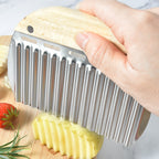 Dough Scraper - Dough Cutter - Ribbed Knife - Dough Cutter - Baking Utensils - Potato Cutter