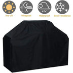 BBQ Cover Waterproof Windproof Fade Resistant Oxford 145 x 61 x 117 cm