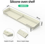 Magnetic hob rack, kitchen storage rack, magnetic silicone spice rack