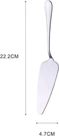 Cake Peel | Pizza Peel | Cake Cutter | Pizza Cutter | With Serrated Edge | Stainless Steel | Bronze