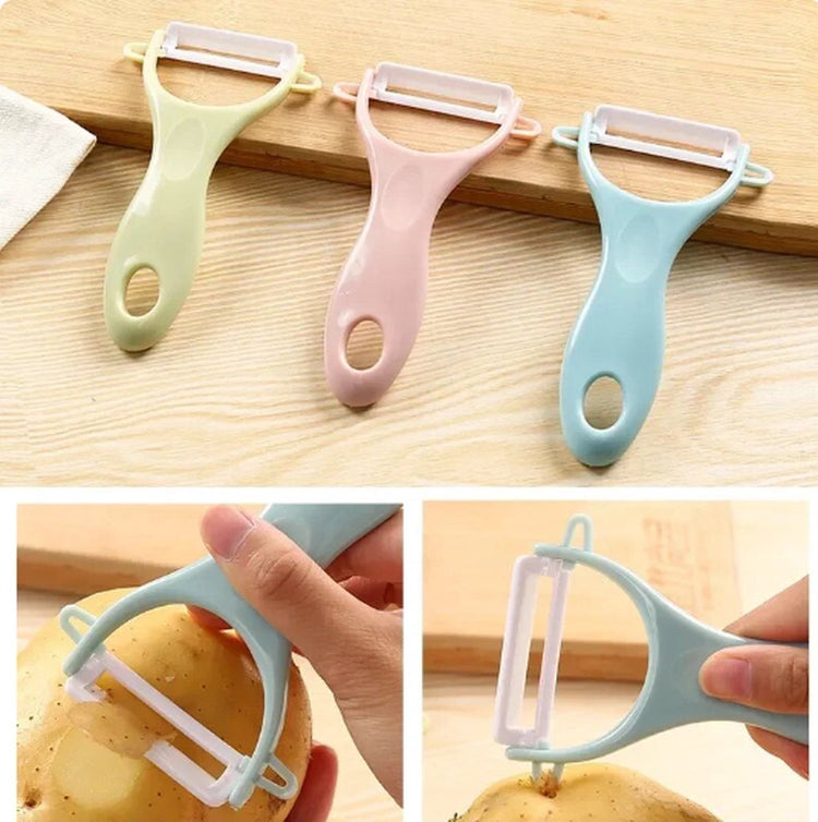 Peeler | Paring Knife | Potato Peeler | Vegetable Peeler | Blue - Flavour Fushion Cooking Shop