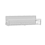 Magnetic Spice Rack for Refrigerator, Metal Strong Magnet Shelf
