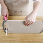Darzheoy Whetstones Buckwheat Cutting Boards for Kitchen Dishwasher Safe Doubles Sided Beige
