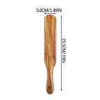 Kdkad Large Wooden Spoon, Wooden Spoon for Cooking, Large Wood Scoop Utensil