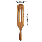 Kdkad Large Wooden Spoon, Wooden Spoon for Cooking, Large Wood Scoop Utensil