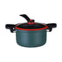 Darzheoy Nonstick Ceramic Coated Sauce Pan with Lid Green - Flavour Fushion Cooking Shop