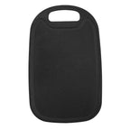 Chmadoxn Plastic Cutting Boards for Kitchen Dishwasher Safe, 12.8" x 7.8" x 0.1" Black