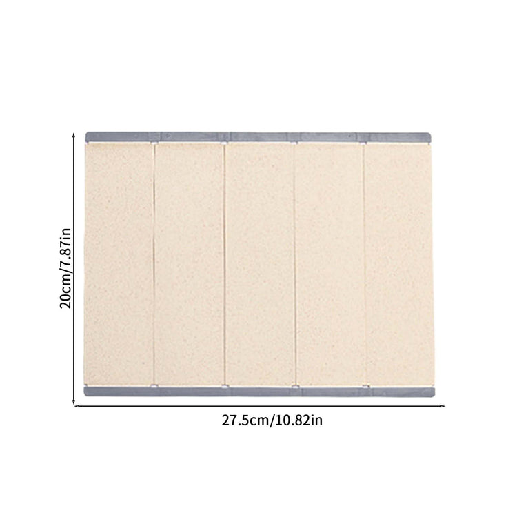Chmadoxn Plastic Cutting Boards for Kitchen Dishwasher Safe, 7.87×10.8 in Gray - Flavour Fushion Cooking Shop
