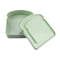 Darzheoy Sandwich Containers, Reusable Sandwich Box Container, Sandwich Holder Bread Container for Adults, BPA Free, Microwave & Dishwasher Safe, Office, Camping Green