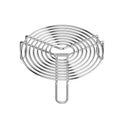 Round Steamer Rack and Cooling Rack,Stainless Steel Pot Trivet, Cooking Rack,Wire Steamer Kettle Rack Holder, Air Fryer Cooking Steamer Rack for Baking Canning Cooking Steaming, 7.9''X2.8''