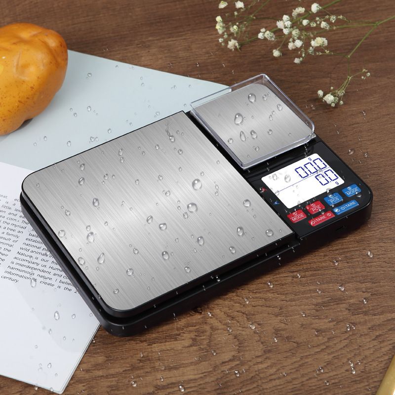 Dual Platform Digital Kitchen Scales, Food Scales（195*140*27mm） - Flavour Fushion Cooking Shop