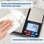 Dual Platform Digital Kitchen Scales, Food Scales（195*140*27mm）