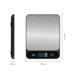 Digital Kitchen Food Scale for Cooking Baking Coffee（Black charging model）