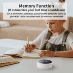 Digital Kitchen Timer - Magnetic Countdown Countup Timer with Large LED Display